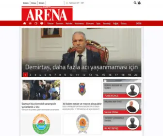 Gazetearena.com(Gazete Arena) Screenshot