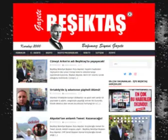 Gazetebesiktas.com.tr(Gazete BEŞİKTAŞ) Screenshot