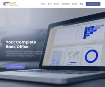 Gazetechnologies.com(Gaze Technologies) Screenshot