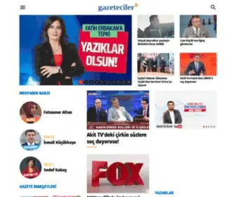 Gazeteciler.com(Köşe) Screenshot