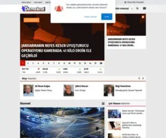Gazetedemokrat.com(Gazete Demokrat) Screenshot