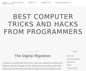 Gazetedunyasi.com(Best Computer Tricks and Hacks from Programmers) Screenshot