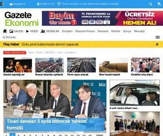 Gazeteekonomi.com(Gazete Ekonomi) Screenshot