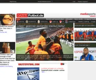 Gazetefutbol.de(Startseite) Screenshot