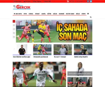 Gazetegercek.com.tr(Gazete Gerçek) Screenshot