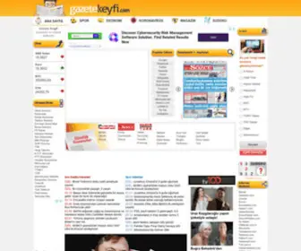 Gazetekeyfi.com(Gazete Keyfi; Gazeteler) Screenshot