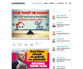 Gazeteoku.com(Gazeteler, Gazete Manşetleri) Screenshot