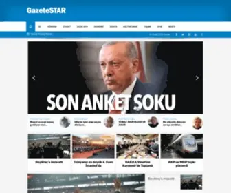 Gazetestar.com(GAZETE STAR) Screenshot