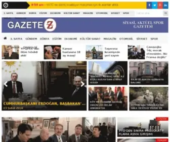 Gazetez.com(Gazete Z) Screenshot