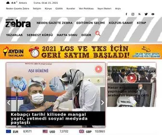 Gazetezebra.com.tr(Gazete Zebra) Screenshot