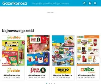 Gazetkonosz.pl(Gazetki promocyjne) Screenshot