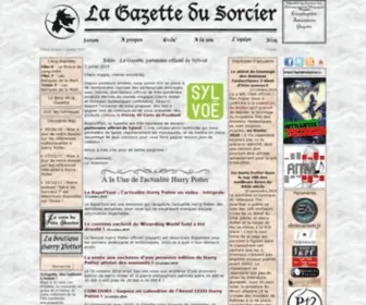 Gazette-DU-Sorcier.com(Premier site d'actualité Harry Potter et Animaux fantastiques francophone) Screenshot
