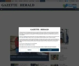 Gazetteherald.co.uk(Gazette & Herald) Screenshot
