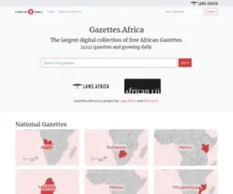 Gazettes.africa(Gazettes for Africa) Screenshot
