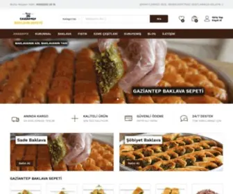 Gaziantepbaklavasepeti.com(BAKLAVA SEPETİ) Screenshot