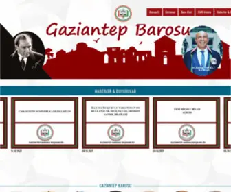 Gaziantepbarosu.org.tr(Gaziantep Barosu) Screenshot
