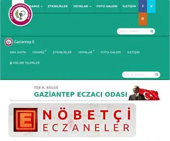 Gaziantepeo.org.tr(Gaziantep Eczac) Screenshot