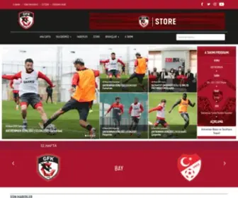 Gaziantepfk.org(Gaziantep Futbol Kulübü) Screenshot