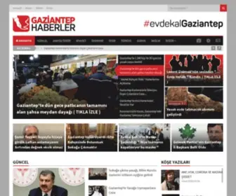 Gaziantephaberler.com(Gaziantep Haberler Son Dakika) Screenshot