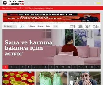 Gaziantepinhabercisi.com(Gaziantep Haberleri) Screenshot