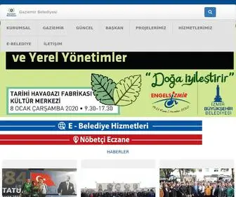 Gaziemir.bel.tr(Gaziemir Belediyesi) Screenshot