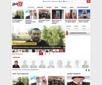 Gazihaber.com(Şehit Gazi) Screenshot