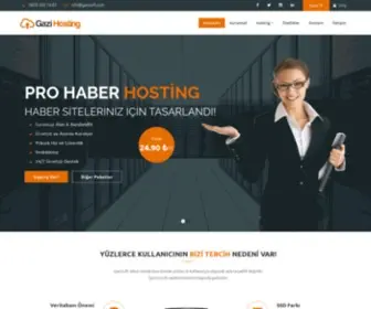 Gazihosting.com(Gazi Hosting) Screenshot