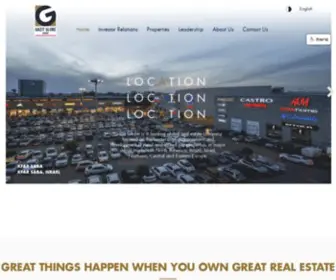 Gazitglobe.com(Gazit Globe Ltd) Screenshot