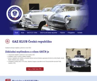 Gazklub.cz(GAZ KLUB Česká republika) Screenshot