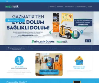 Gazmatik.com.tr(Ana Sayfa) Screenshot