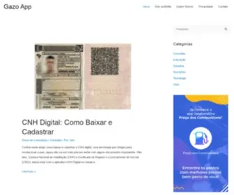 Gazoapp.com.br(Gazo App) Screenshot