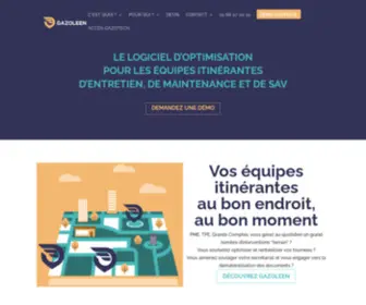 Gazoleen.com(Logiciel) Screenshot