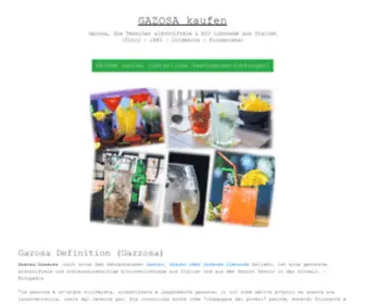 Gazosa.org(Gazosa kaufen SHOP) Screenshot