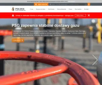 Gazownia.pl(Polska Spółka Gazownictwa) Screenshot