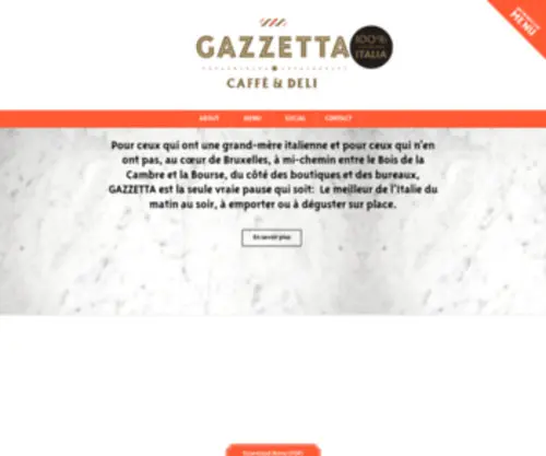 Gazzetta.be(Caffè & Deli) Screenshot