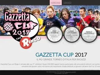 Gazzettacup.it(Gazzetta Cup 2017) Screenshot