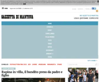 Gazzettadimantova.it(News e Notizie di Mantova) Screenshot