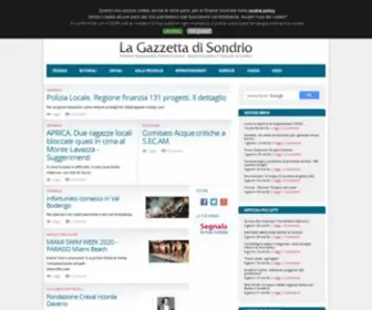 Gazzettadisondrio.it(La Gazzetta di Sondrio) Screenshot