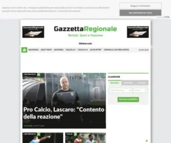 Gazzettaregionale.it(Gazzetta Regionale) Screenshot