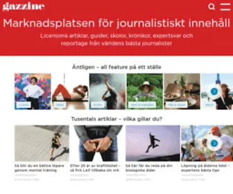 Gazzine.com(Gazzine) Screenshot