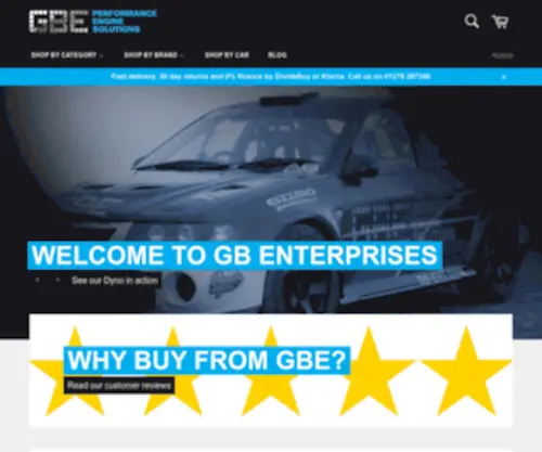 GB-ENT.com(GB Enterprises Performance Engine Solutions) Screenshot