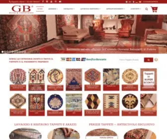 GB-Rugs.com(TAPPETI ANTICHI E MODERNI) Screenshot