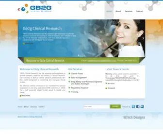 GB2Gclinicalresearch.com(GB2G) Screenshot