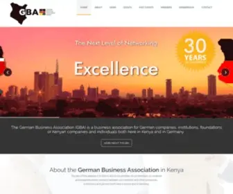 Gba.co.ke(German Business Association Kenya) Screenshot