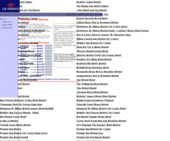 Gbairways.com(GB Airways) Screenshot