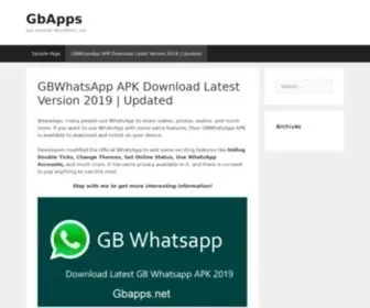Gbapps.net(Gbapps) Screenshot