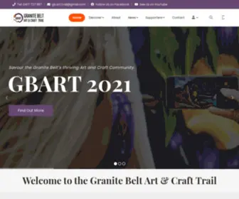 Gbart.org.au(Granite belt art & craft trail) Screenshot