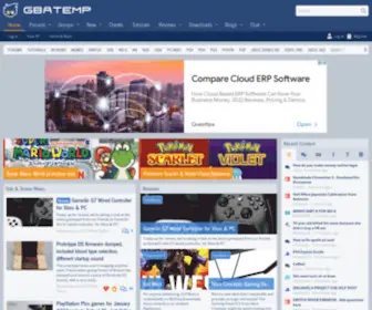 Gbatemp.net(The Independent Video Game Community) Screenshot