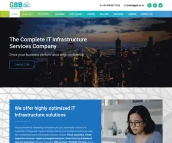 GBB.co.in(Network Security & Cloud Computing Services Hyderabad) Screenshot