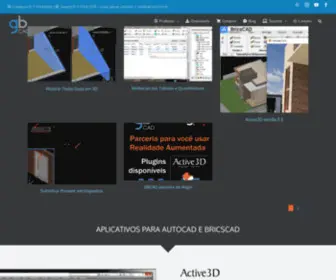 Gbcad.com.br(Soluções para Projeto de Arquitetura) Screenshot